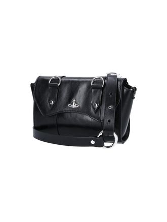 Vivienne Westwood Womens Bags Black Cow Leather