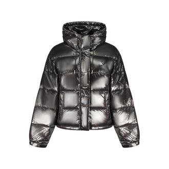 Calvin Klein Zwarte Polyester Damesjas