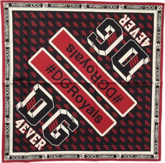 Dolce & Gabbana Vierkante Foulard Sjaal - Heren - Accessoires - Veelkleurig - ONE Size - Accessoires