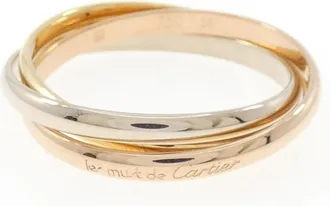 Cartier Yellow Gold (18K) Pink Gold (18K) White Gold (18K) Band Ring (Pre-Owned)