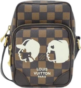 Louis Vuitton Borsa a spalla Amazon Friendship Damier Pre-owned - - Pre-owned - Donna - Marrone - ONE SIZE
