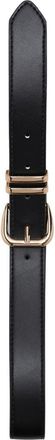 Mango Metal Buckle Belt in Black at Nordstrom, Size X-Large