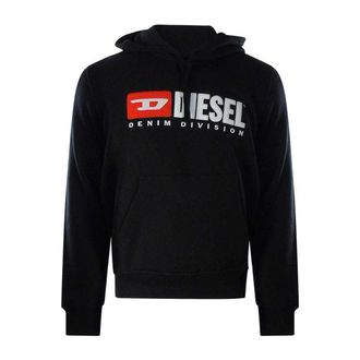 Diesel Heren Divisie Logo Hoodie (Zwart)