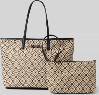 Guess Tote Bag mit herausnehmbarer Tasche Modell Sophia in Taupe, Gr&ouml;&szlig;e 1