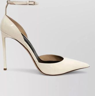 Tom Ford leather ankle-strap pumps