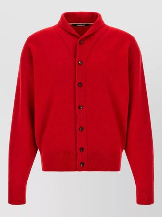Jacquemus cashmere-blend ribbed shawl-collar cardigan