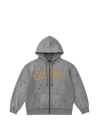 Evisu Ej, Evisu Genes Logo Zip-up Hoodie