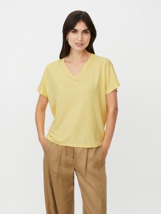Masai V-Neck Relaxed T-Shirt in Lemonade at Nordstrom, Size Xx-Large