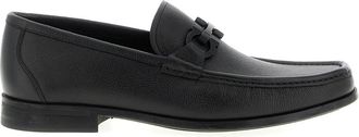 Ferragamo Grandioso 2 Loafers - Heren - Loafers - Zwart - 40 EU - Leer - Schoenen