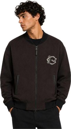 Dolce & Gabbana Cashmere Fleece Bomberjack - Heren - Bomber jackets - Zwart - M - Kasjmier - Jassen
