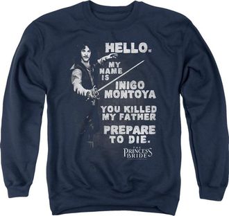 Gildan Princess Bride Hello Again Adult Crewneck Sweatshirt
