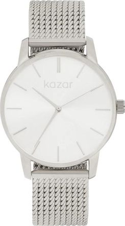 Kazar Minimalistisch horloge in zilverkleur - Dames - Horloges - Grijs - ONE Size - Accessoires