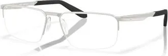 Costa 55mm Rectangle optical glasses in Silver at Nordstrom