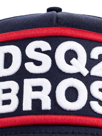 Dsquared2 BCM098905C000013073 Logo-Embroidered Baseball Cap - Navy