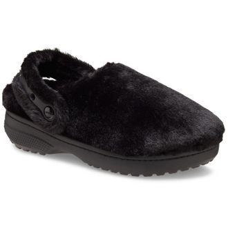 Crocs Classic Unfurgettable Mens Black Clogs - Size UK 11
