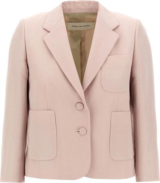 Dries Van Noten Dames, Jassen, Roze, Maat: L
