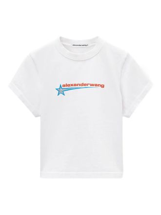 Alexander Wang T-shirt Shrunken - Bianco