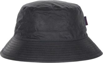 Barbour Iconische emmerhoed van gewaxt katoen - unisex - Hoeden - Blauw - L - Katoen - Accessoires