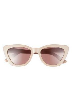 DIFF Eyewear Camila 55mm Gradient Square Sunglasses in Brown at Nordstrom Rack