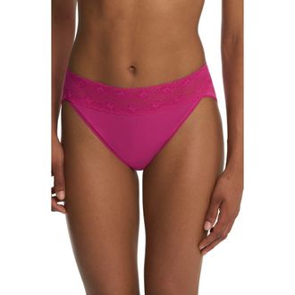 Natori Bliss Perfection One Size French Cut Briefs in Sakura at Nordstrom