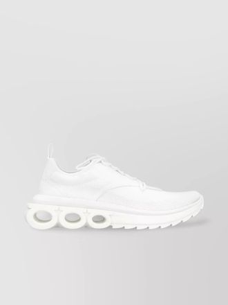 Ferragamo leather low-top sneakers