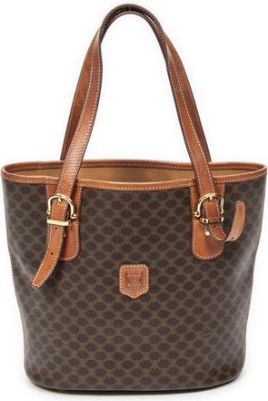 Celine Pre-owned Womens Bucket Tote Shoulder Bag - Brown - One Size