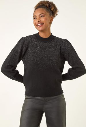 Roman Ombre Speckled Knit Jumper