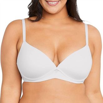 Maidenform One Fab Fit Wire-Free T-Shirt Bra In White