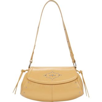 Oryany Moroccan Stud Shoulder Bag in Honey at Nordstrom