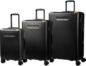 Champs Luggage Luxe Ii 3Pc Expandable Luggage Set