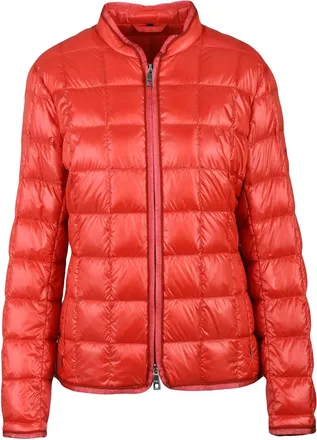 Fay Red Down-Filled Polyamide Centogrammi Down Jacket