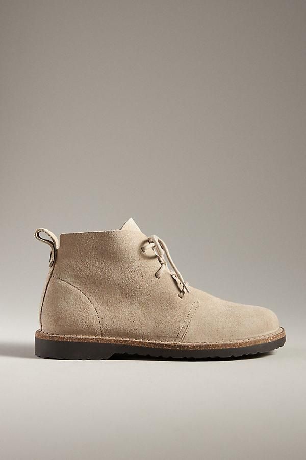 Birkenstock Uppsala Mid Lace-Up - Suede (Men) Mens Boots  display picture 3