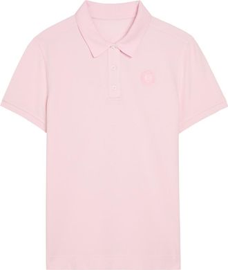 Canada Goose Almira Logo-appliqued Piqu&eacute; Cotton Polo Shirt - Pink - S (UK8-10 / S)