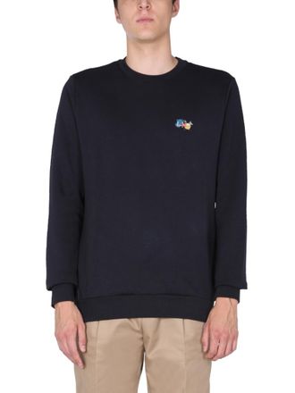 Paul Smith Navy Blue Logo Sweatshirts