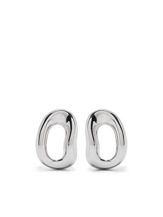 Charlotte Chesnais Shima earrings - women - Sterling Silver - One Size