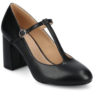 Journee Collection Womens Talani T-strap Dress Pumps