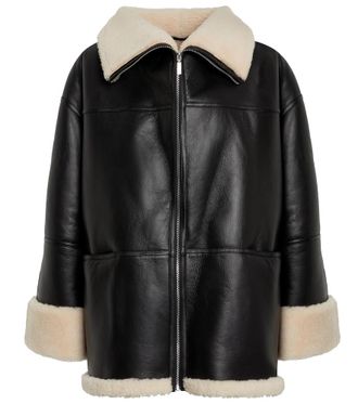 Toteme Giacca oversize in shearling