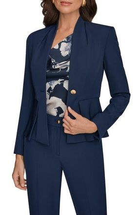 DKNY One-Button Blazer in Nightfall at Nordstrom, Size 10