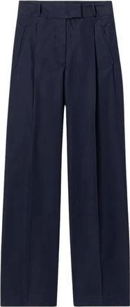 A.P.C. Pantaloni Chino Wide - - Trousers - Donna - Nero - 2XS
