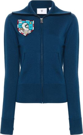 Rossignol x JCC Galina zip-up cardigan - women - Merino - S - Blue