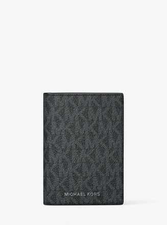 Michael Kors Hudson Signature Logo Bi-Fold Card Case