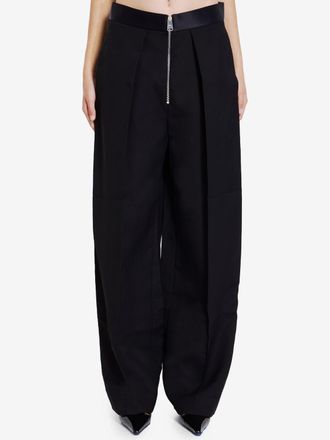 Khaite Womens Marine Pants - Black viscose - Size EU 36 (Womens)