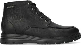 Mephisto Klassieke hoge enkellaars - Heren - Veterlaarzen - Zwart - 44 1/2 EU - Schoenen