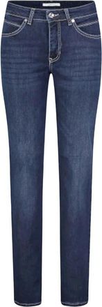 M.A.C Melanie Jeans Regular Fit Classic Blue - Dames - Skinny Jeans - Blauw - M - Katoen - Jeans