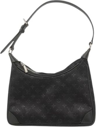 Louis Vuitton Pre-owned Shoulder Bags, female, Black, Size: ONE SIZE Pre-owned Vintage Fabric Shoulder Bag