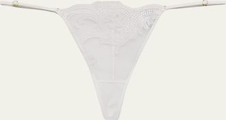 Kiki De Montparnasse Voltaire Scrollwork Lace G-String