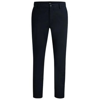 HUGO BOSS Broeken, Heren, Blauw, S, Katoen, H-Kane Broek