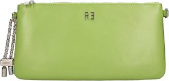 Rebelle Leren Clutch - Dames - Clutches - Groen - ONE Size - Leer - Tassen