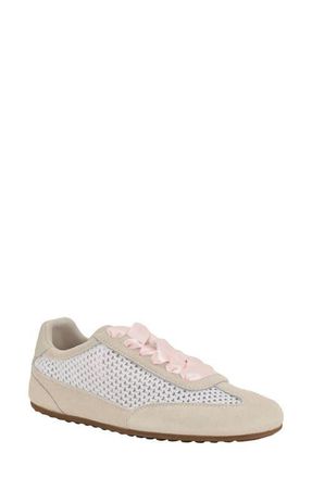 Guess Releve Mesh Sneaker in White at Nordstrom, Size 6.5