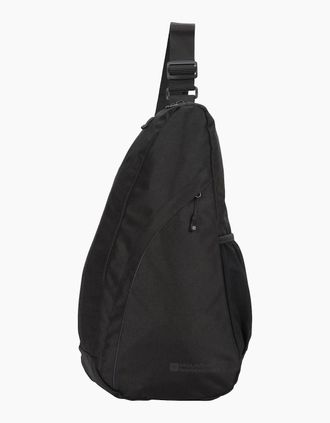 Mountain Warehouse Mens Mountain Warehouse Classic 8L Sling Backpack - Black - Size: ONE size